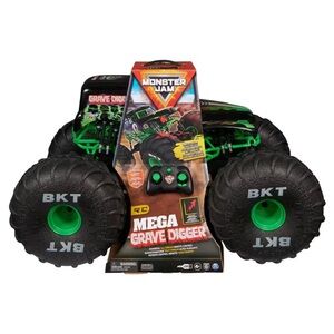 Monster Jam Grave Digger Remote Control Truck - Green and Black